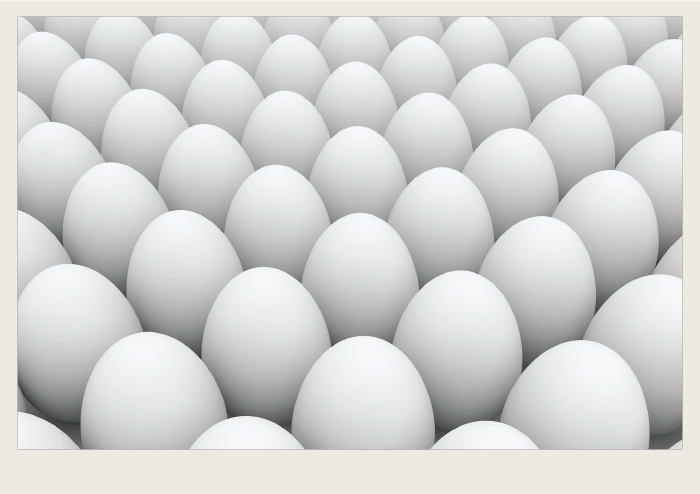 Photo caps-01 A bunch of eggs are shown in a tray.