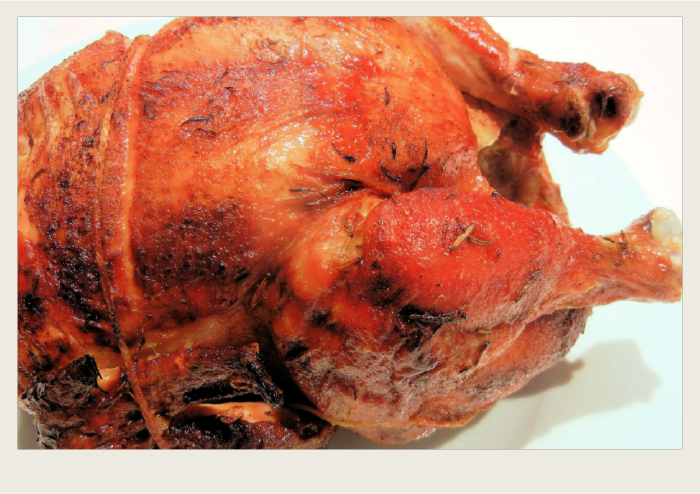 Roasted chicken